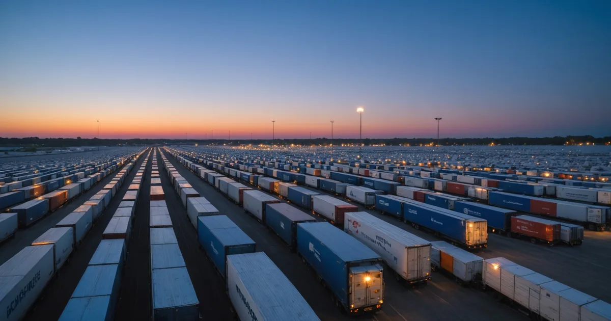 Dispatcher spending hours manually rebuilding freight routes in a commercial operations center